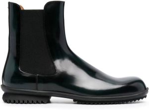 Maison Margiela leather ankle boots Green