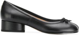 Maison Margiela low heel tabi pumps Black