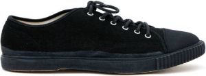 Maison Margiela low-top lace-up sneakers Black