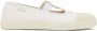 Maison Margiela On The Deck Tabi ballerina shoes White - Thumbnail 1