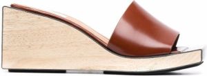 Maison Margiela open-toe wedge sandals Brown