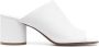 Maison Margiela Tabi 70mm leather mules White - Thumbnail 1