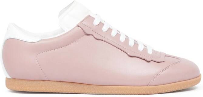 Maison Margiela Recicla leather sneakers Pink