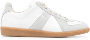 Maison Margiela Replica low-top leather sneakers White