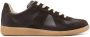 Maison Margiela Replica low-top leather sneakers Brown - Thumbnail 1