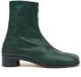 Maison Margiela Tabi 30mm leather ankle boots Green - Thumbnail 1