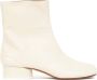 Maison Margiela Tabi 30mm leather ankle boots White - Thumbnail 1