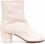 Maison Margiela Tabi 60mm leather ankle boots White - Thumbnail 1