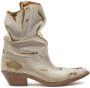 Maison Margiela Tabi 55mm slouchy Western boots Neutrals - Thumbnail 1