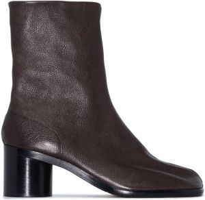 Maison Margiela Tabi 70mm ankle boots Brown