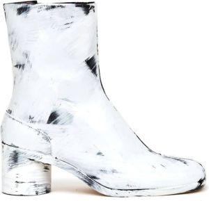 Maison Margiela Tabi 70mm ankle boots White