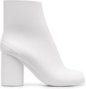 Maison Margiela Tabi 80mm ankle boots White