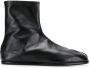 Maison Margiela Tabi leather ankle boots Black - Thumbnail 1