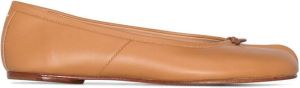 Maison Margiela Tabi ballerina pumps Brown