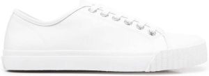 Maison Margiela Tabi leather sneakers White