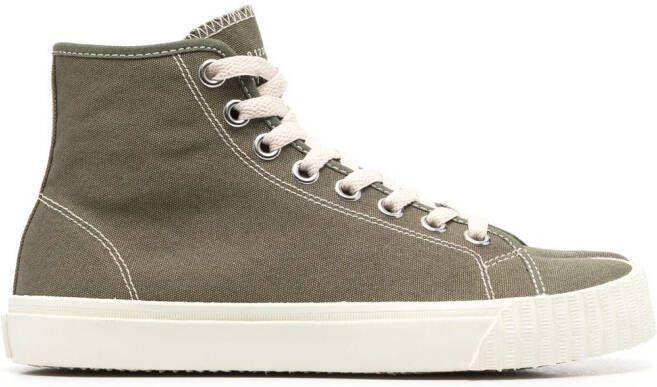 Maison Margiela Tabi mid-top sneakers Green