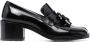 Maison Margiela Tabi tassel-detail leather loafers Black - Thumbnail 1