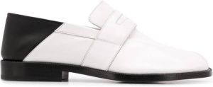 Maison Margiela Tabi split toe loafers White