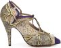 Maison Margiela Tabi Monster panelled pumps Gold - Thumbnail 1