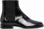 Maison Margiela Tabi leather Chelsea boots Black - Thumbnail 1