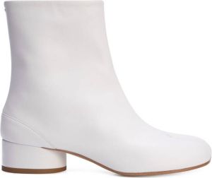 Maison Margiela Tabi toe ankle boots White