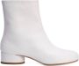 Maison Margiela Tabi 30mm leather ankle boots White - Thumbnail 1