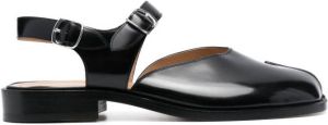 Maison Margiela Tabi-toe leather sandals Black