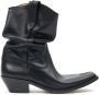 Maison Margiela Tabi 55mm slouchy Western boots Black - Thumbnail 1