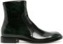 Maison Margiela waxed leather boots Green - Thumbnail 1