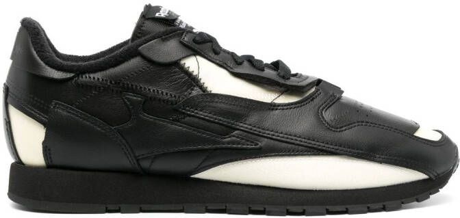 Maison Margiela x Reebok panelled leather sneakers Black