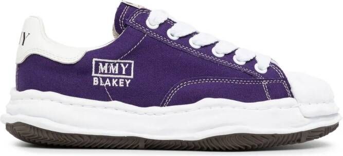 Maison MIHARA YASUHIRO Blakey OG Sole low-top sneakers Purple