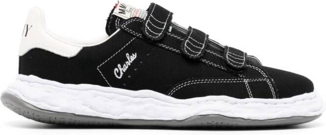 Maison MIHARA YASUHIRO Charles touch-strap sneakers Black