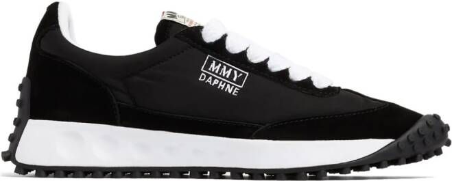 Maison MIHARA YASUHIRO Daphne logo-embroidered sneakers Black