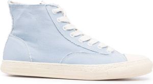 Maison Mihara Yasuhiro General Scale lace-up high-top sneakers Blue