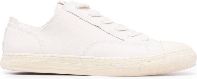 Maison Mihara Yasuhiro General Scale low lace-up sneakers White