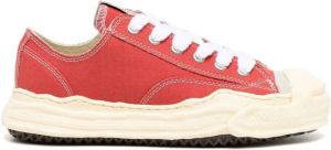 Maison Mihara Yasuhiro low-top canvas sneakers Red