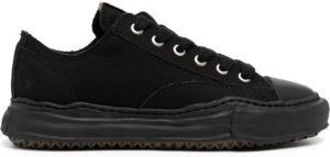 Maison Mihara Yasuhiro low-top canvas sneakers Black
