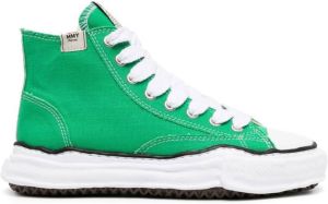 Maison Mihara Yasuhiro Peterson high-top sneakers Green