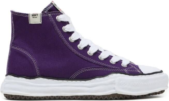 Maison MIHARA YASUHIRO Peterson OG Sole canvas sneakers Purple