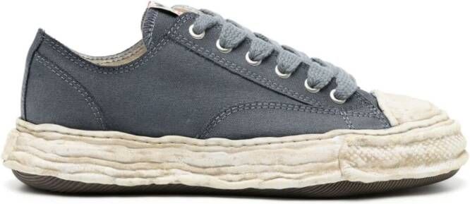 Maison MIHARA YASUHIRO Peterson23 canvas lace-up sneakers Blue