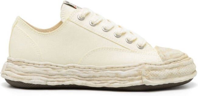 Maison MIHARA YASUHIRO Peterson23 canvas lace-up sneakers White