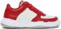 Maison MIHARA YASUHIRO Wayne low-top leather sneakers Red - Thumbnail 1