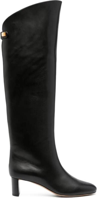 Maison Skorpios Adry 50mm leather boots Black