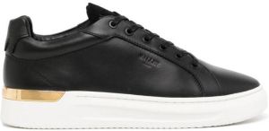 Mallet Grftr low-top leather sneakers Black