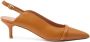 Malone Souliers 45mm Marion leather slingback pumps Brown - Thumbnail 1