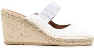 Malone Souliers 80mm braided-strap spadrilles sandals White