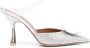 Malone Souliers 85mm crystal-embellished mules Silver - Thumbnail 1