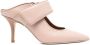 Malone Souliers 90mm leather mules Neutrals - Thumbnail 1
