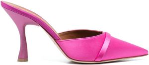Malone Souliers 95mm sculpted heeled mules Pink