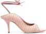 Malone Souliers Alba 85mm ankle-tie sandals Pink - Thumbnail 1